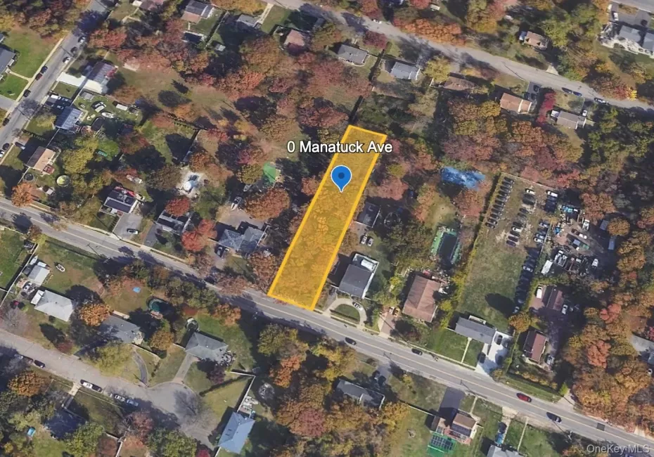 Aerial view of property's location featuring property parcel outlined Aerial view of property's location featuring property parcel outlined