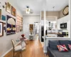 Open living spaces -- 13 foot ceilings Open living spaces -- 13 foot ceilings