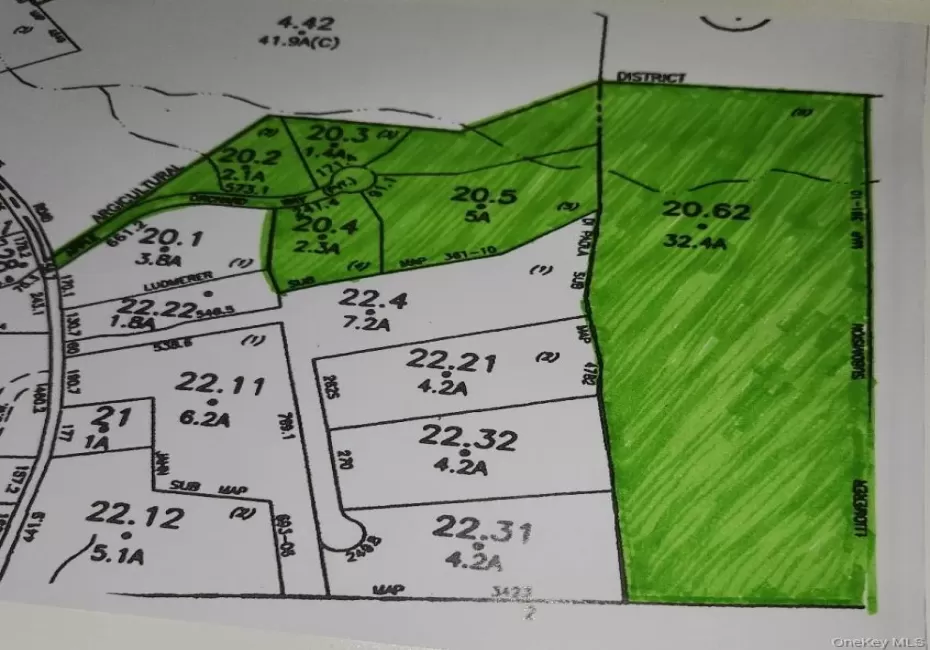 Five lot subdivision Five lot subdivision