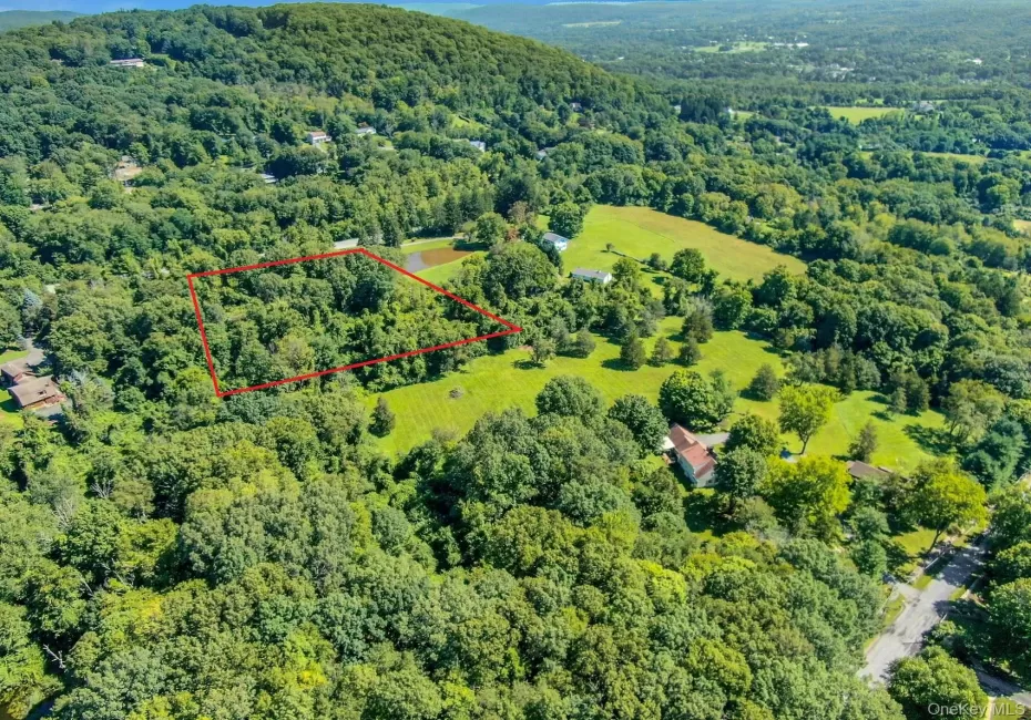 Aerial View of 3.7 Acre Parcel w/ lot Lines Aerial View of 3.7 Acre Parcel w/ lot Lines