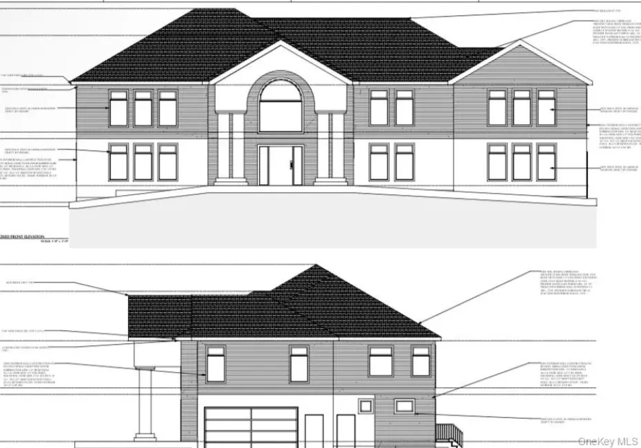 Front of structure from the approved plans Front of structure from the approved plans