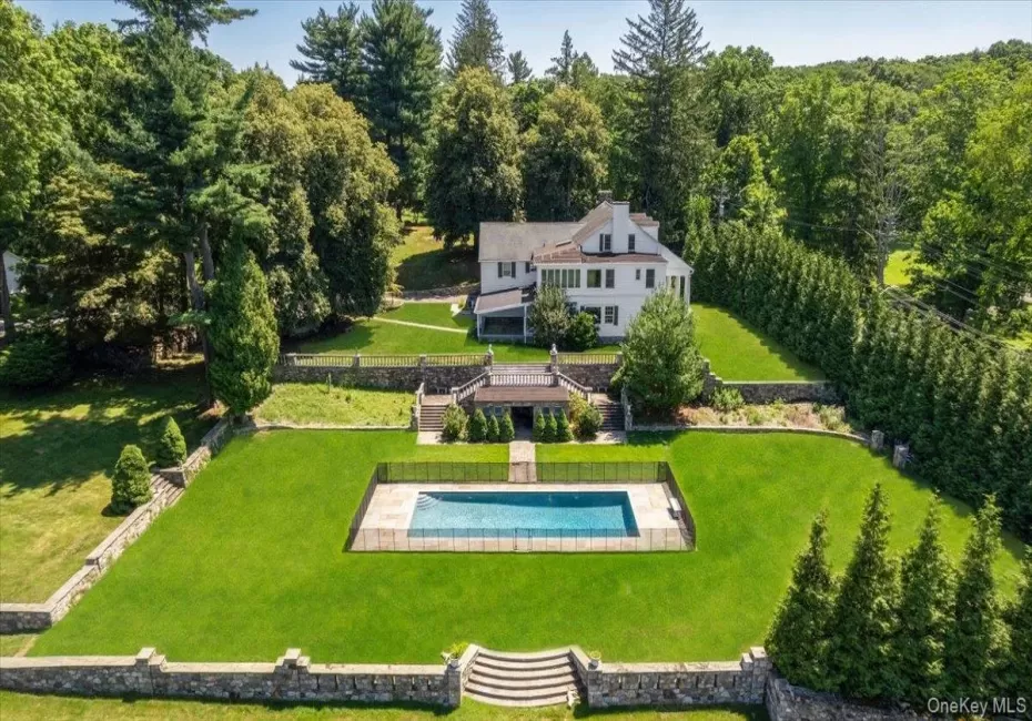 a historic country estate on 17.9 private acres with pool, terraced gardens and expansive level lawns. a historic country estate on 17.9 private acres with pool, terraced gardens and expansive level lawns.
