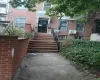 Entrance to property with brick siding Entrance to property with brick siding