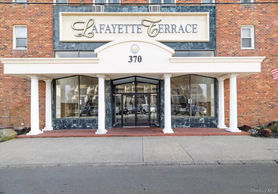 front entrance of Lafayette Terrace front entrance of Lafayette Terrace
