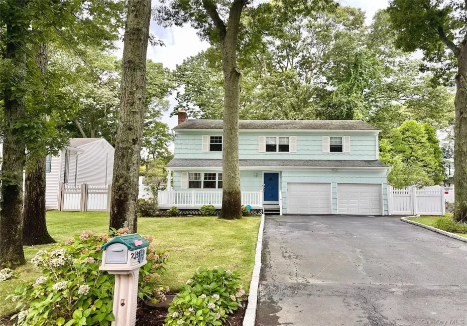 Two-story colonial Two-story colonial