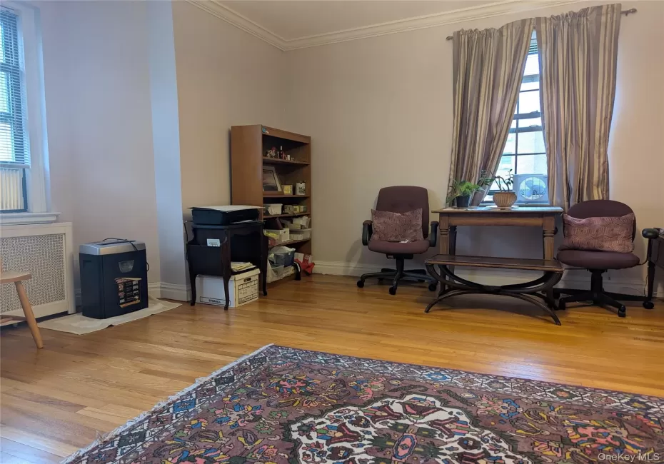 Double exposure windows. Beautiful wood floors, tall ceilings were measures approximately 18x16 Double exposure windows. Beautiful wood floors, tall ceilings were measures approximately 18x16