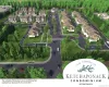 Aerial view of residential area Aerial view of residential area