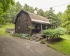 Secluded log home Secluded log home