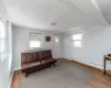 Living room with entrance door to apartment Living room with entrance door to apartment