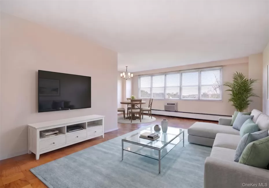 Living room virtually staged. Living room virtually staged.