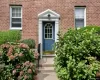 Quaint entrance feels private and welcoming Quaint entrance feels private and welcoming