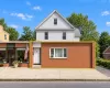 Entrance door with only 2 steps to your home Entrance door with only 2 steps to your home