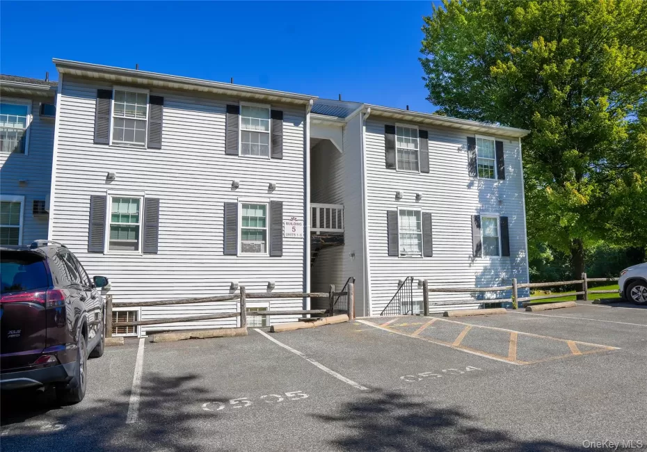 Front of unit's building. Front of unit's building.