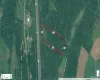 Property Boundary Overlay. Illustrating the defined perimeter of the property on an aerial map Property Boundary Overlay. Illustrating the defined perimeter of the property on an aerial map