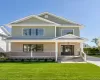 Gable roof lines with shake siding, brick facade, covered front porch, double entry doors. Fully landscaped. Gable roof lines with shake siding, brick facade, covered front porch, double entry doors. Fully landscaped.