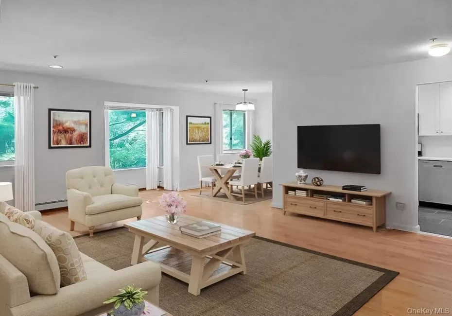 Spacious Great Room Open to the Dining Room and Kitchen Virtually Staged Spacious Great Room Open to the Dining Room and Kitchen Virtually Staged