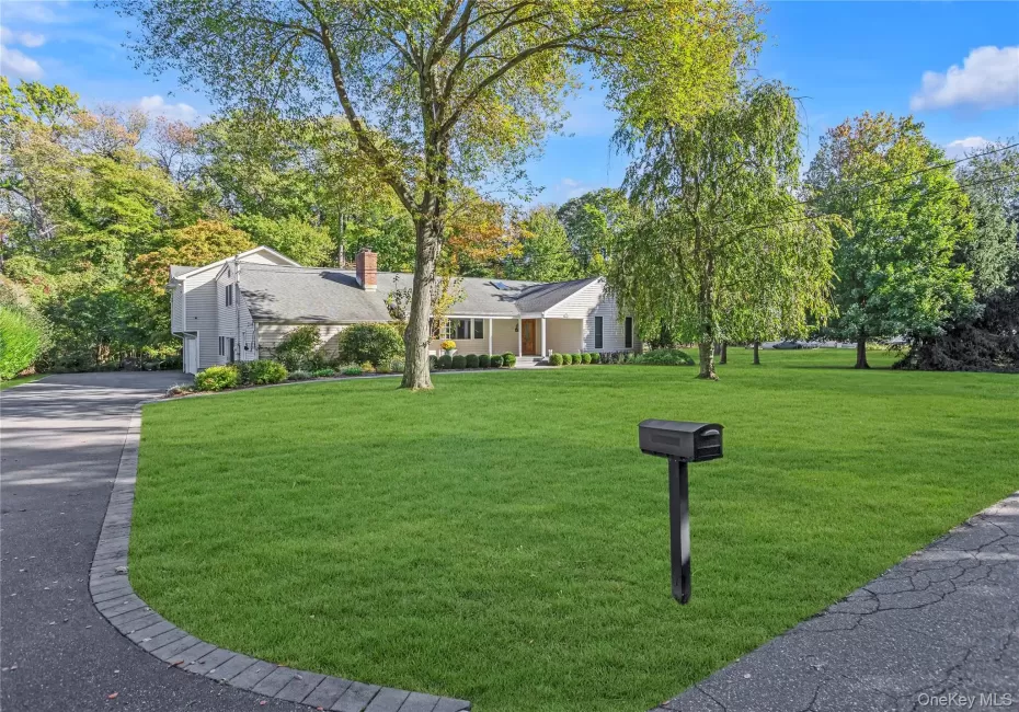 Covered Front Porch, Wide Driveway Covered Front Porch, Wide Driveway