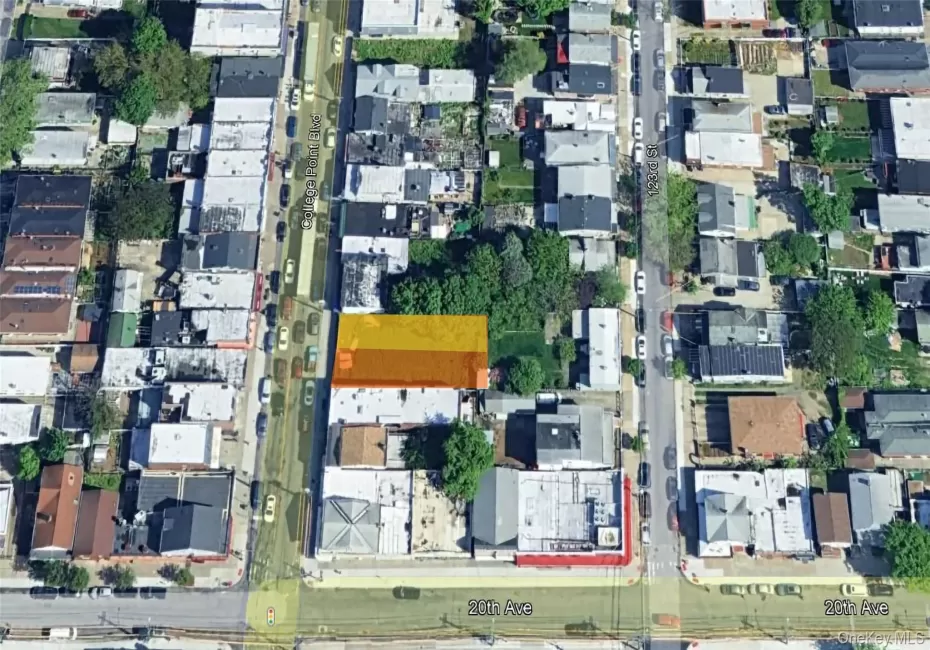 Aerial map of property and surrounding area Aerial map of property and surrounding area