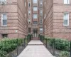 View of exterior entry featuring brick siding View of exterior entry featuring brick siding