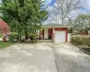 Corner lot location with extended driveway Corner lot location with extended driveway
