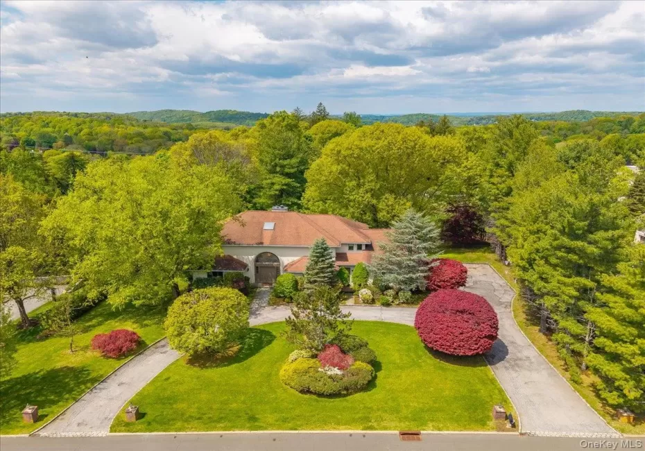 Aerial view of home Aerial view of home