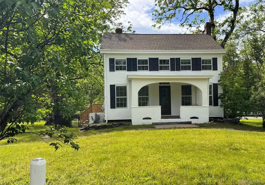 Vintage farmhouse with porch Vintage farmhouse with porch