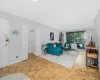 Living area with baseboards Living area with baseboards