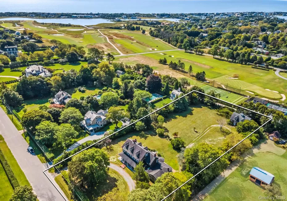 Aerial View out to the water in prime estate location Aerial View out to the water in prime estate location
