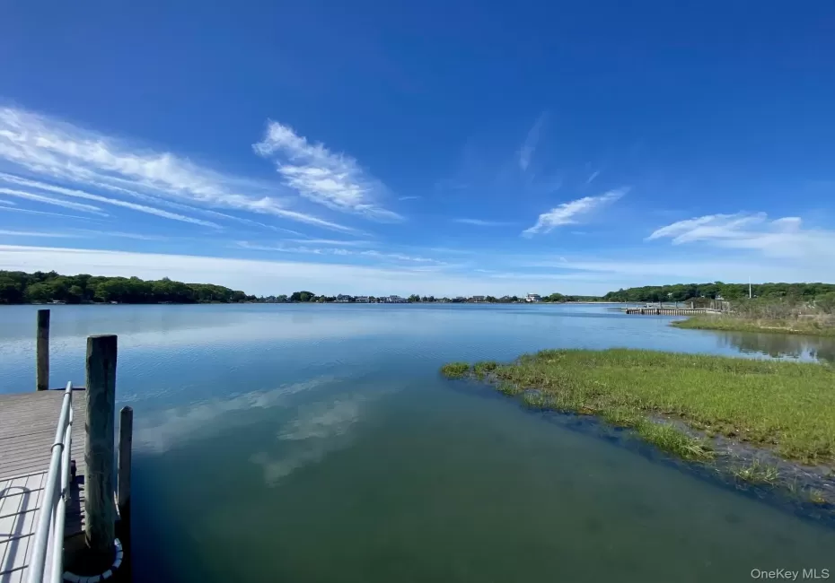 View of Broadwaters Cove from Dock towards the Bay View of Broadwaters Cove from Dock towards the Bay