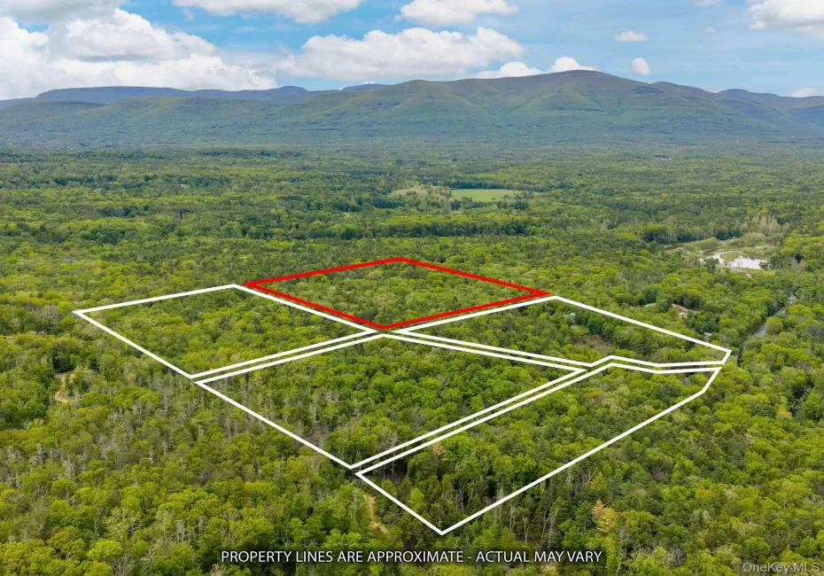 Aerial Outline of subdivision Aerial Outline of subdivision