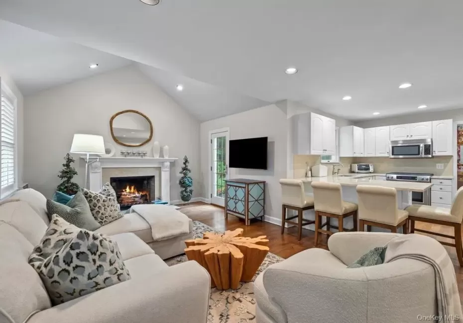 Kitchen open to family room Kitchen open to family room