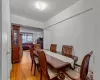 Dining room featuring light wood-style flooring Dining room featuring light wood-style flooring