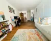 Home office featuring wood finished floors Home office featuring wood finished floors