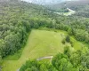 Drone / aerial view of a heavily wooded area Drone / aerial view of a heavily wooded area