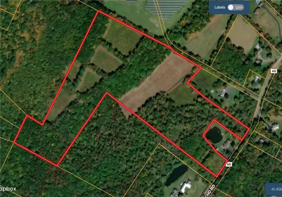 Aerial showing boundary Aerial showing boundary