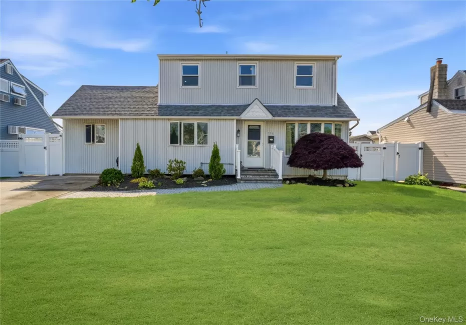 Front of home. Front of home.