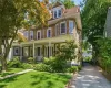 Beautifully maintained exterior surrounded by lush greenery, offering a warm first impression and inviting outdoor setting. Beautifully maintained exterior surrounded by lush greenery, offering a warm first impression and inviting outdoor setting.