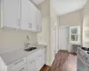 Kitchen With view of access to back yard Kitchen With view of access to back yard