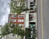 white door on Broadway. white door on Broadway.