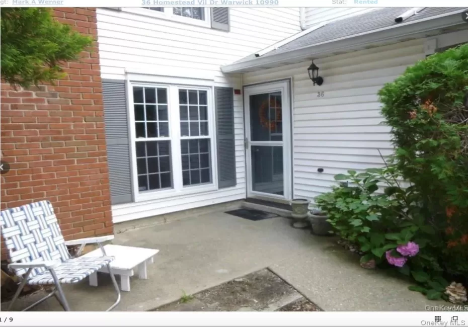 36 Homestead Vil Drive, Warwick (town), NY, 2 Bedrooms Bedrooms, 5 Rooms Rooms,1 BathroomBathrooms,Residential Lease,For Rent,Homestead Vil,0,KEY1017455 36 Homestead Vil Drive, Warwick (town), NY, 2 Bedrooms Bedrooms, 5 Rooms Rooms,1 BathroomBathrooms,Residential Lease,For Rent,Homestead Vil,0,KEY1017455