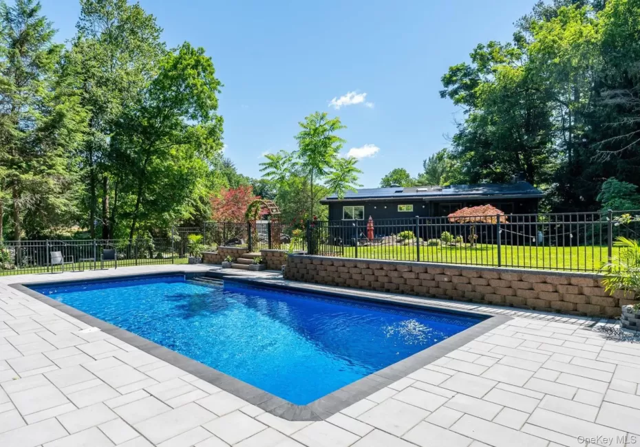 Back of Home with View of Pool Back of Home with View of Pool