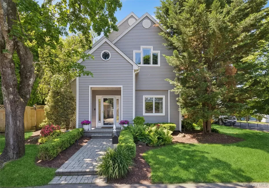 Front View of this Beautiful Centerport Home Front View of this Beautiful Centerport Home