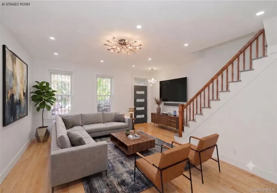 AI Staged Living Room AI Staged Living Room