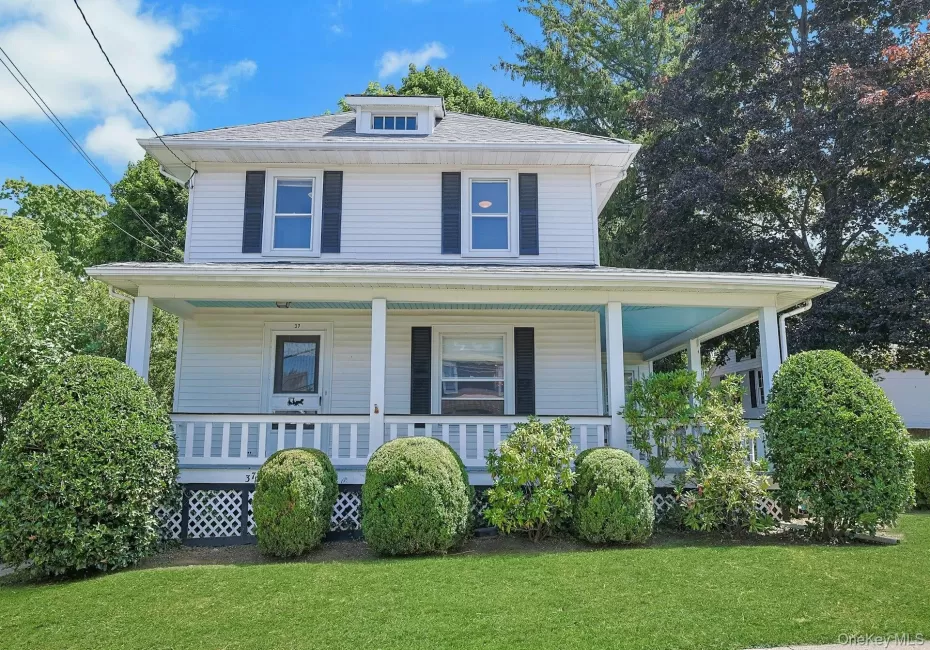 Village Colonial with Wrap Around Front Porch Village Colonial with Wrap Around Front Porch