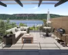 Elevated living at its finest—expansive rooftop terrace featuring panoramic views of the Hudson River and the Palisades Elevated living at its finest—expansive rooftop terrace featuring panoramic views of the Hudson River and the Palisades