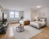 This photo is digitally staged to show where the bed can go. This photo is digitally staged to show where the bed can go.