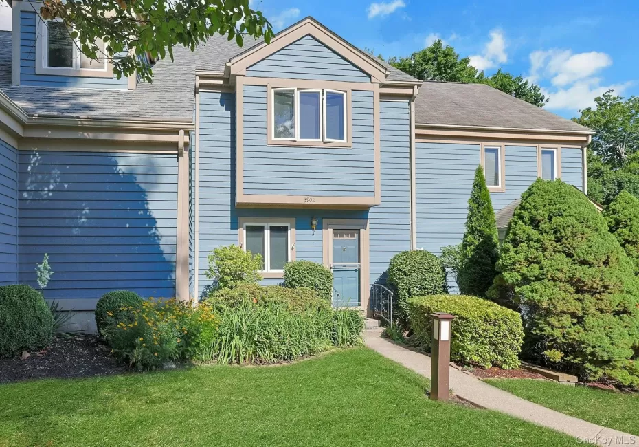 Blue siding exterior with contrasting trim accents and beautiful landscaping. The roof is less than 5 years old Blue siding exterior with contrasting trim accents and beautiful landscaping. The roof is less than 5 years old
