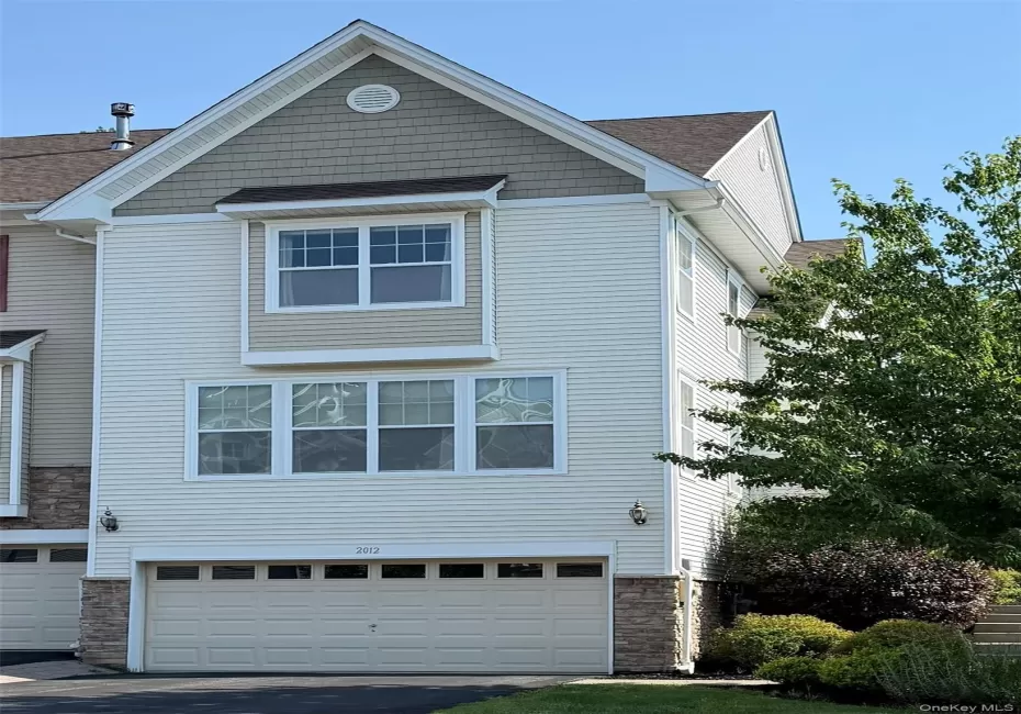 Front of Unit with a 2 Car Garage Front of Unit with a 2 Car Garage