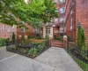 Front entrance with immaculately maintained landscaping offers a warm welcome to this pre-war building Front entrance with immaculately maintained landscaping offers a warm welcome to this pre-war building