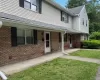 View of front of property with brick siding View of front of property with brick siding
